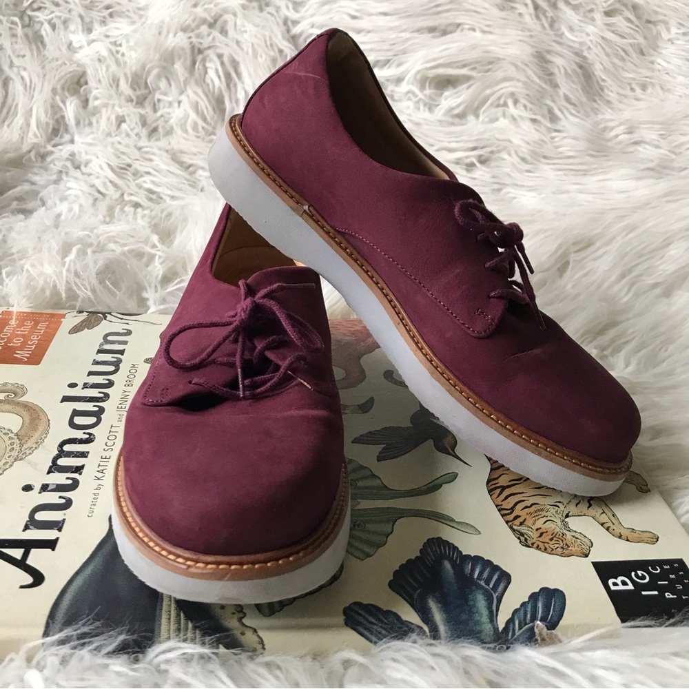 Samuel Hubbard‎ Burgundy Leather Shoes